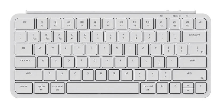 Keychron B1 Pro Ultra-Slim toetsenbord wit