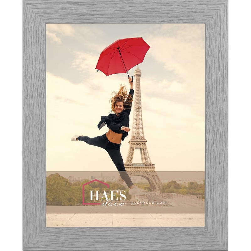 Haes Deco Houten fotolijst Paris vintage grijs voor 1 foto formaat 20x25 -SP001222