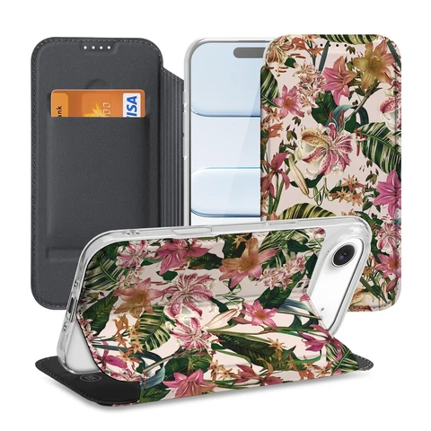 Apple iPhone Air | Standcase | Hoesje Flowers